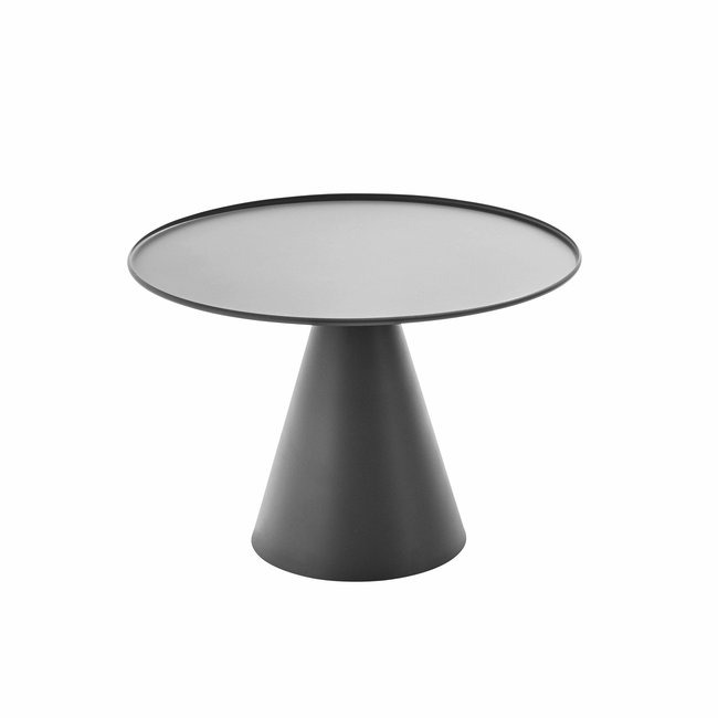 Table basse ronde Ø60 cm en acier, GOMBA - OVIALA