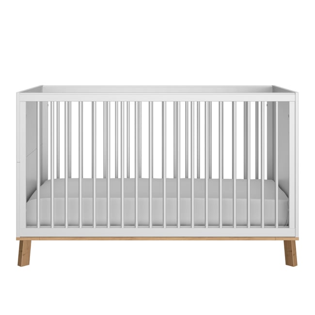 Lit  évolutif 70cm x 140cm blanc <span itemprop=