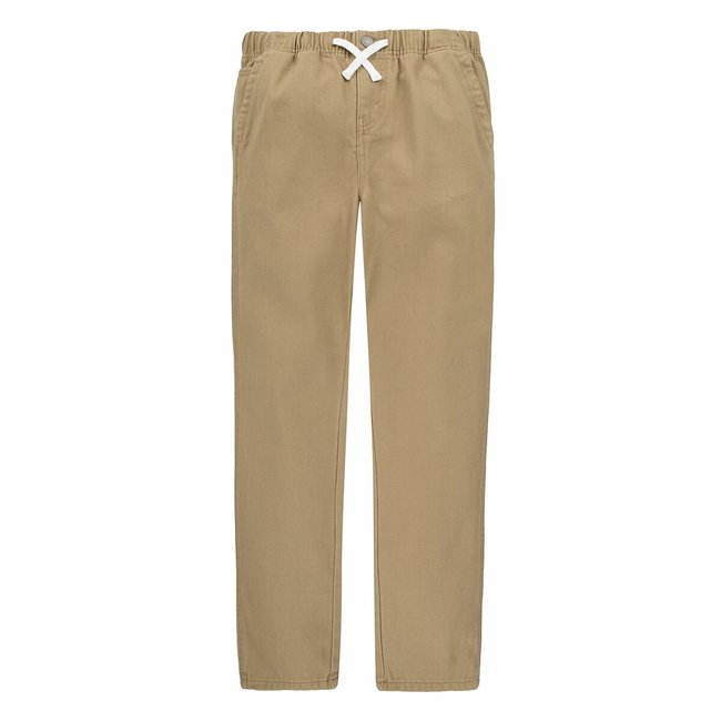 Pantaloni dritti taper beige LEVI'S KIDS