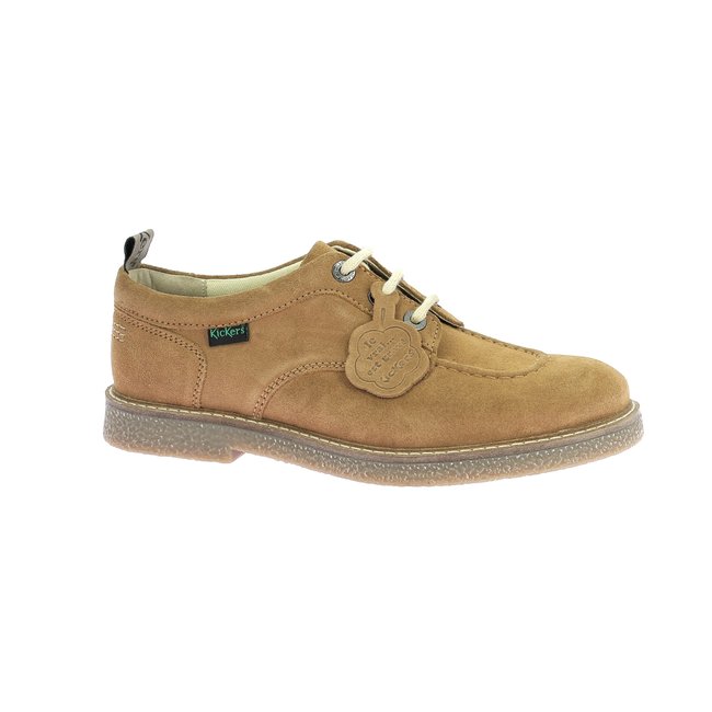Mens Black Kickers Kick Low Mono Shoes