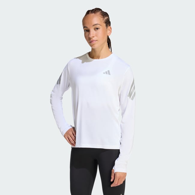 Haut Manches Longues Adi365 Climacool white <span itemprop=