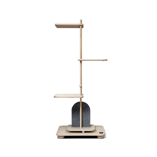 Arbre à chat en bois Joly Tower beige <span itemprop=