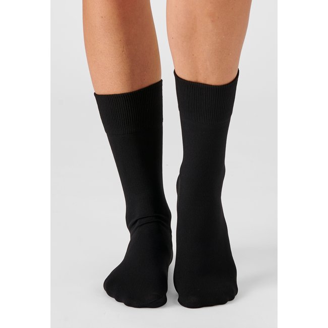 Paires de mi-bas thermolactyl 90d - Lot de 2 lot noir <span itemprop=