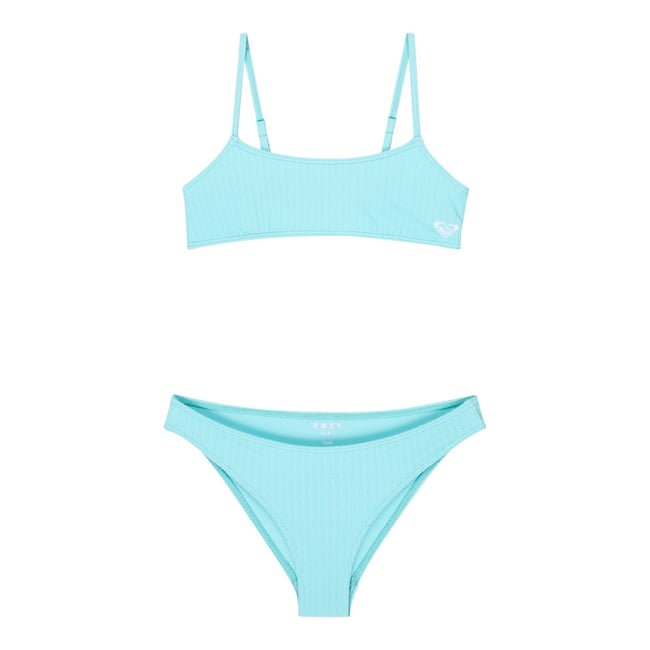 Ensemble 2 pièces bikini bralette deux pièces ARUBA SET. bleu aqua splash <span itemprop=