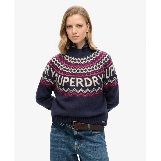Pull à motif jacquard - SUPERDRY
