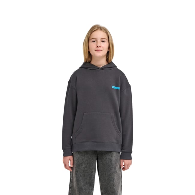 Sweat capuche PLEASURE noir off black <span itemprop=