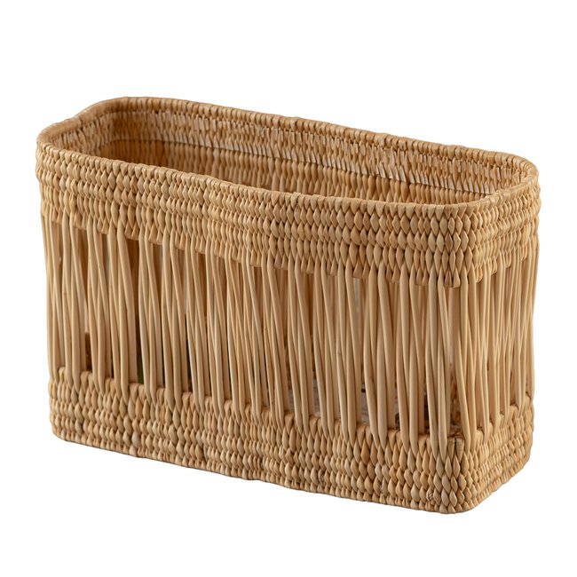 Panier porte-revues ou courriers -  LOJI Couleur naturel <span itemprop=