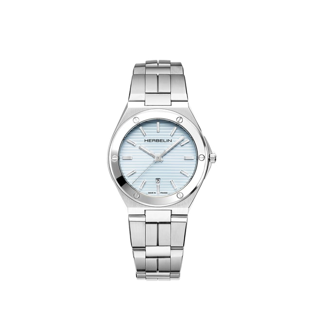 Montre Analogique  CAP CAMARAT argenté bleu clair argenté <span itemprop=