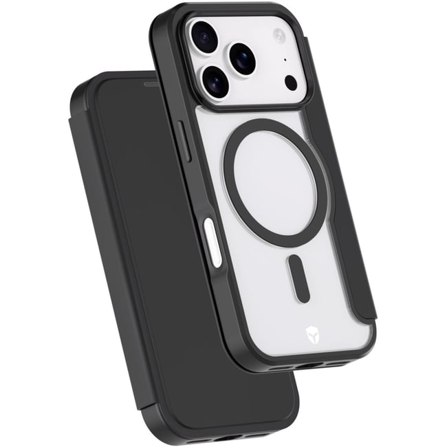 Etui iPhone 17 Pro Folio MagSafe Noir - FORCE CASE