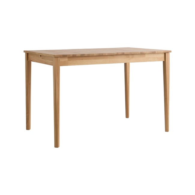 Table à manger rectangulaire extensible bois 4 à 6 personnes - ALEXANE Couleur bois clair <span itemprop=