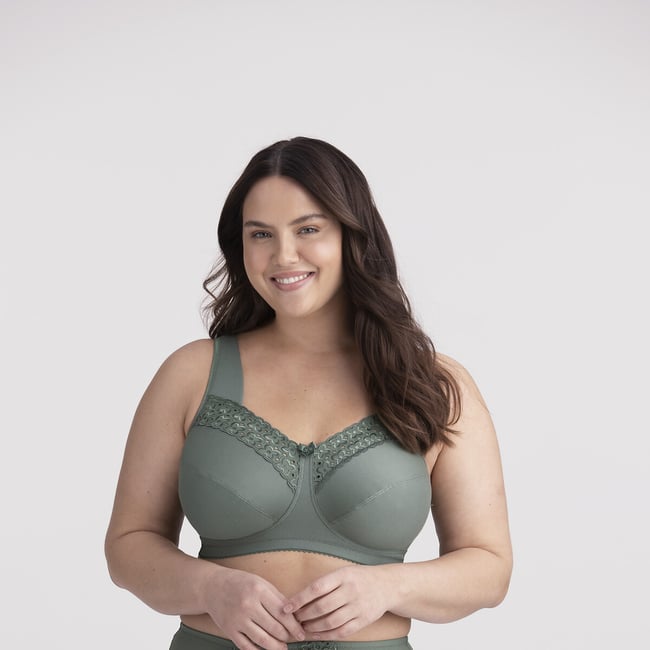 Reggiseno in cotone, senza ferretti, minimizer - MISS MARY OF SWEDEN