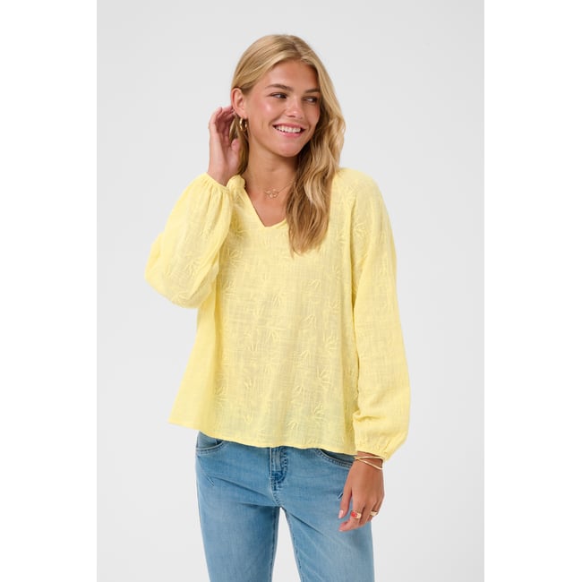Blouse à manches longues - CREAM