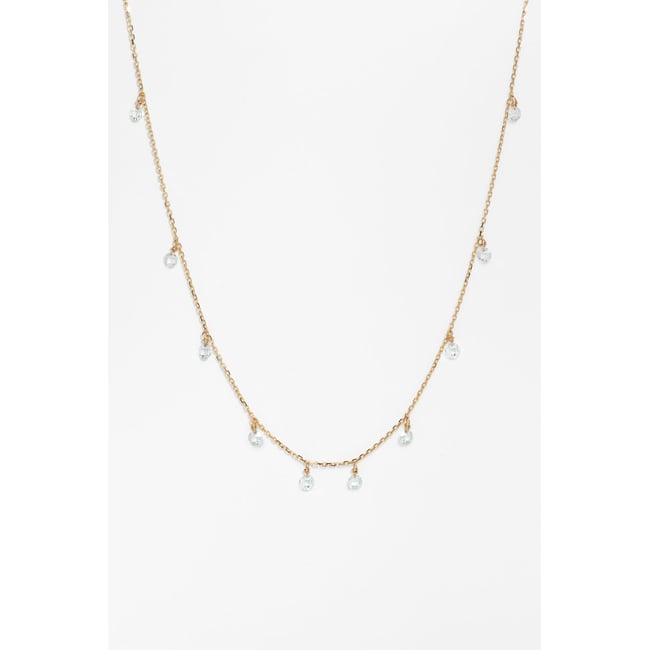 Collier Eloïse - Or 750‰ - Diamant blanc diamant blanc <span itemprop=