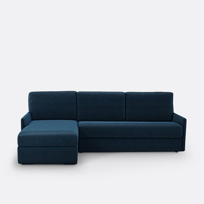 Sofá cama de terciopelo, espuma Marta - LA REDOUTE INTERIEURS
