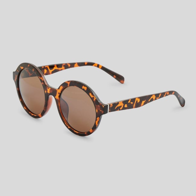 Lunettes de soleil ecaille fonce <span itemprop=