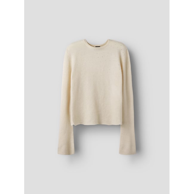 Pull En Maille blanc - antique white1 <span itemprop=