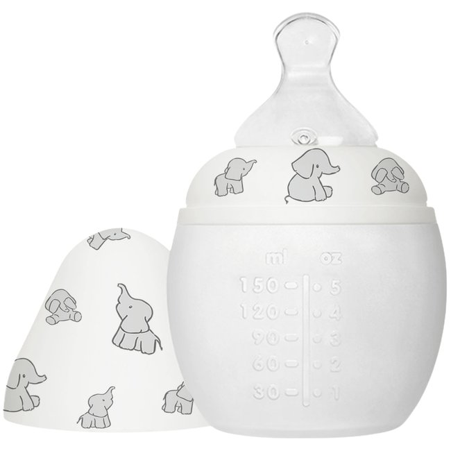 Biberon anti-colique blanc, gris, noir <span itemprop=
