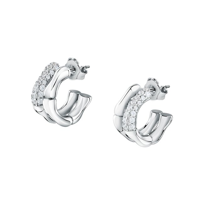 Boucles d'oreille ESSENZA argent <span itemprop=