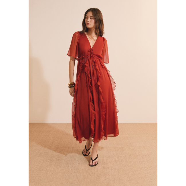ETAM ROBE BIANCO - ROBE terracotta <span itemprop=