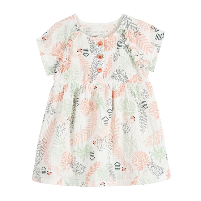 Salopette Bébé + T-shirt Petit Envahisseur - Coton Gaufré Doux, Bretelles Réglables, Pratique Et Tendance