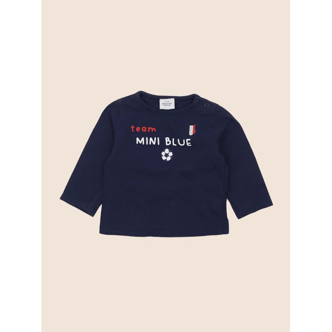 Tee-shirt - Très bon état bleu <span itemprop=