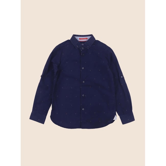 Chemise - Etat satisfaisant bleu <span itemprop=
