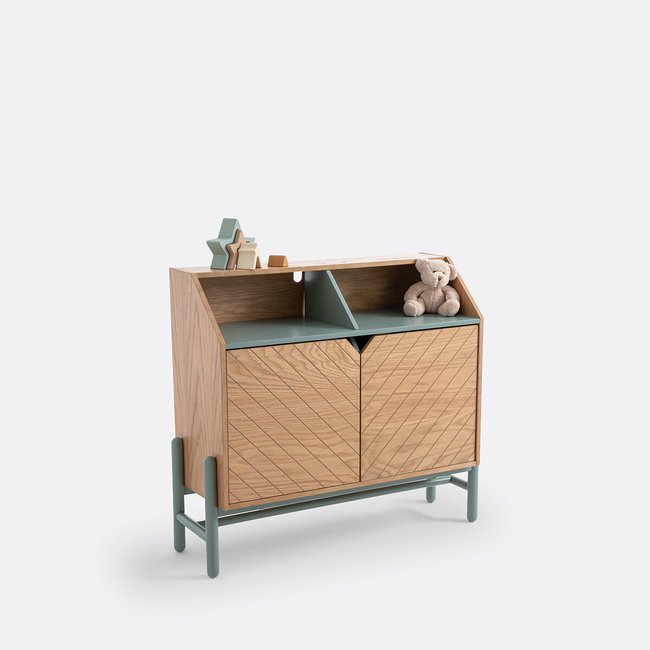 Waldo Low Child's Bookcase, oak, LA REDOUTE INTERIEURS