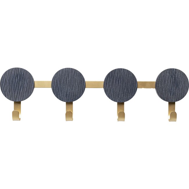 Portemanteau mural Indigo 55cm Couleur bleu <span itemprop=