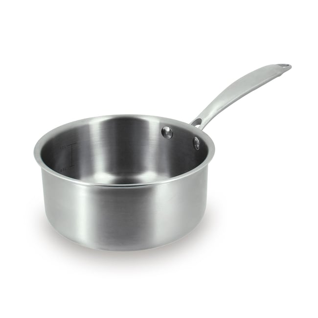 Casserole en acier inoxydable, TRIPLY inox <span itemprop=