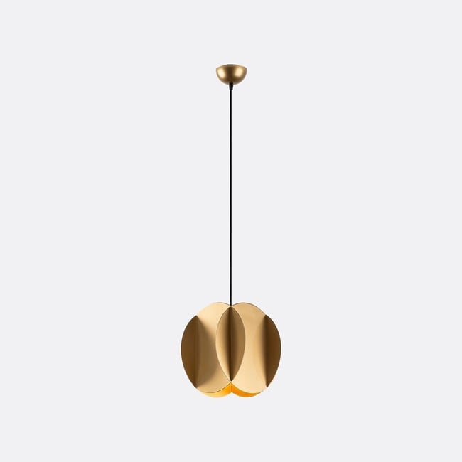 Светильник подвесной из металла, Corner / Корнер золотистый SO'HOME