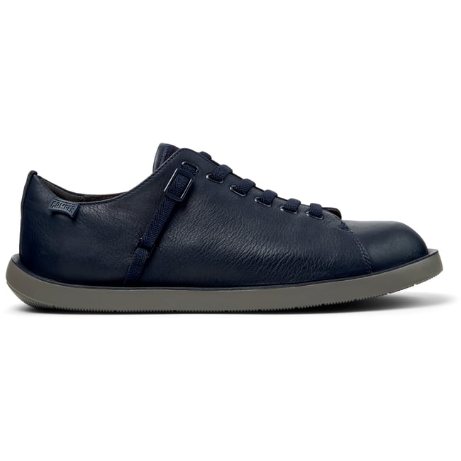 Derbies Cuir daim WAGON bleu foncé <span itemprop=