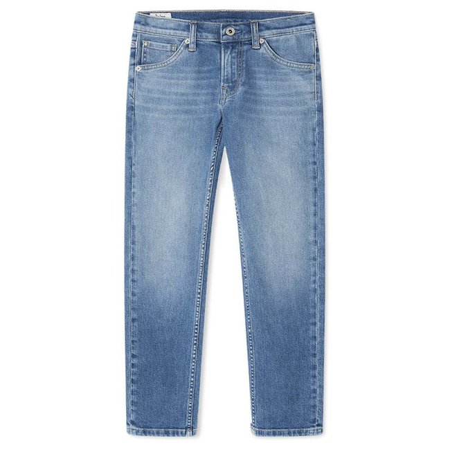 Jean Coupe Slim, Taille Normale bleu moyen <span itemprop=