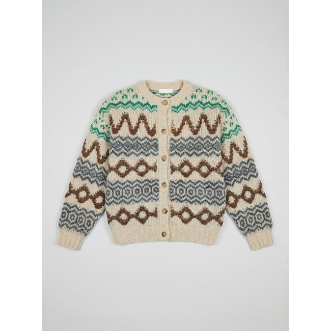 Cardigan col rond, MAEKO multicolore <span itemprop=