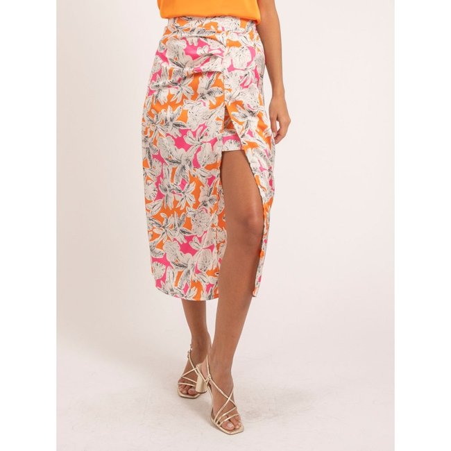 Jupe Midi Motifs Xama - DONA LISA