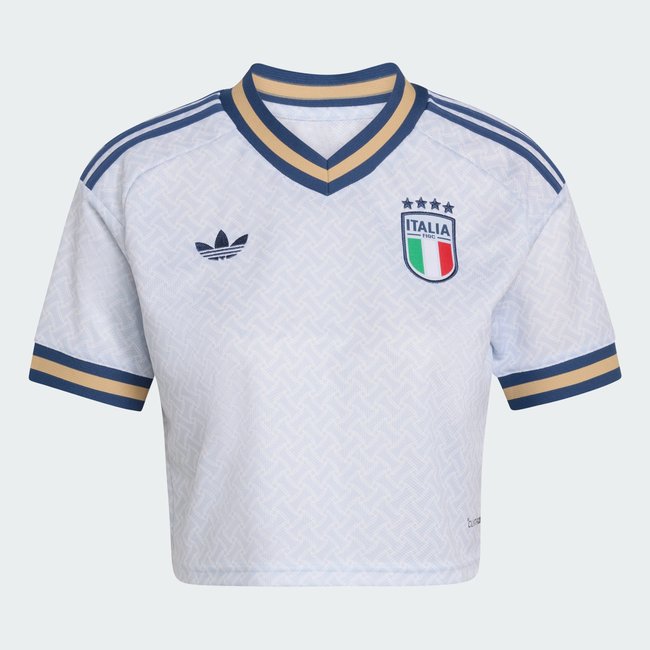 Maillot cropped Extérieur Italie 26 aeroblue <span itemprop=