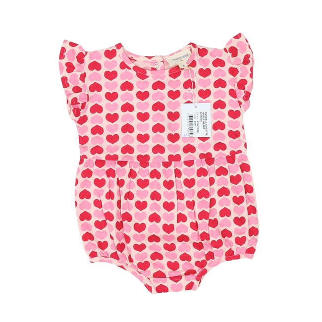 Barboteuse bébé - Très bon état rose <span itemprop=