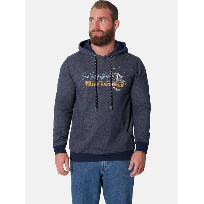 Sweatshirt ABAR bleu foncé mélange <span itemprop=