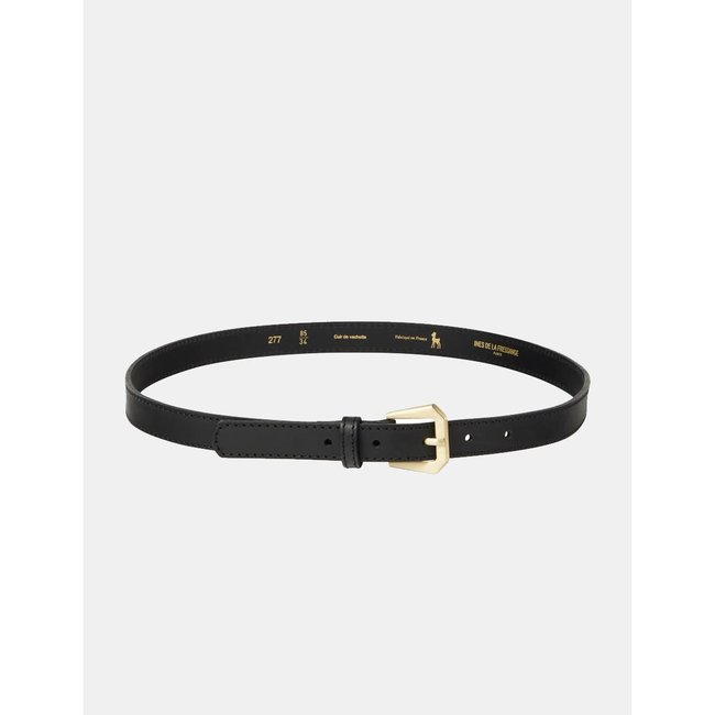 Ceinture augustine noir <span itemprop=