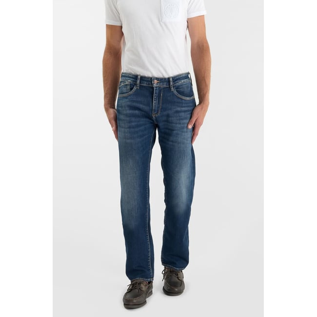 Jeans droite jogg 800/12 regular , longueur 34 blue <span itemprop=