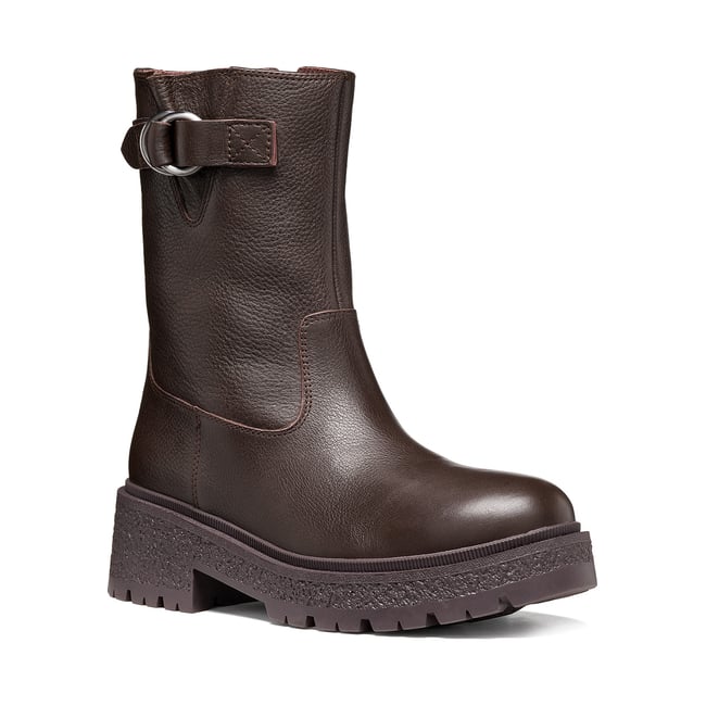 Bottines  D EIVETTE marron <span itemprop=