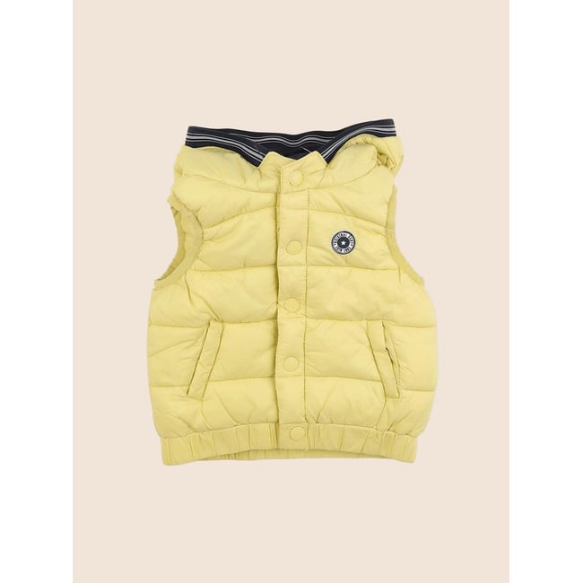 Doudoune - Très bon état jaune <span itemprop=