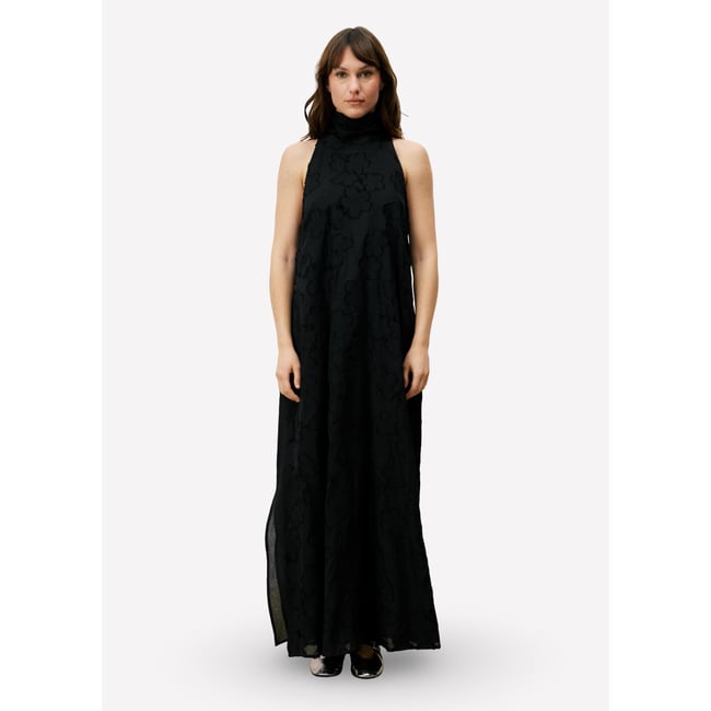 Robe  longue PATTIE noir <span itemprop=