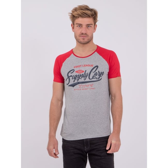 T-shirt Col Rond Pur Coton Nechin - RITCHIE