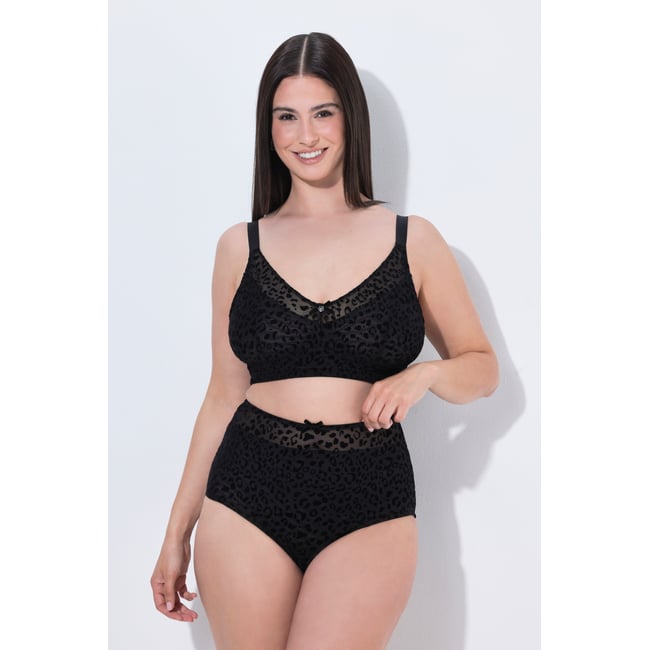 Bralette TruYou sans armatures noir <span itemprop=