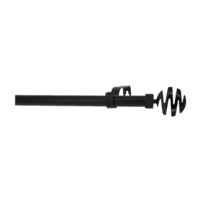 Kit tringle à rideaux extensible avec embouts spirales D19-16mm - MOBOIS