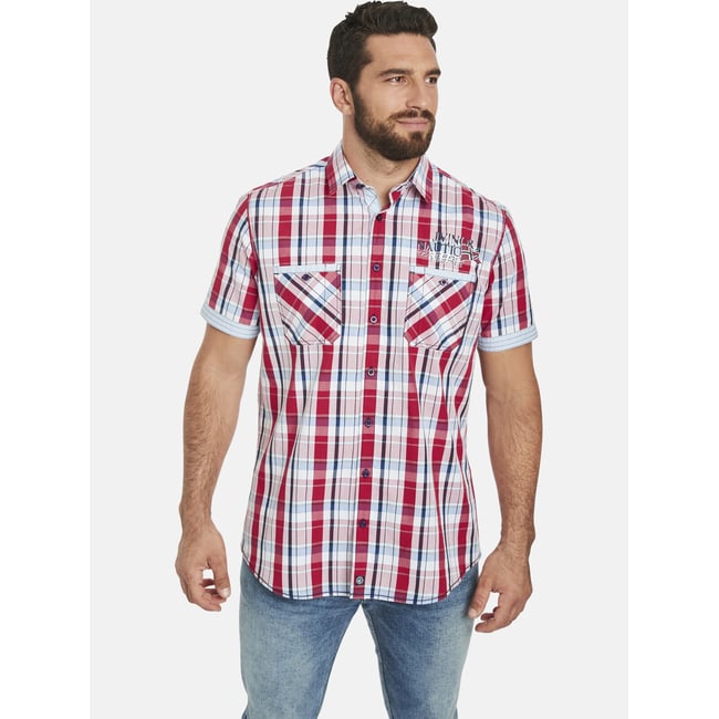 Chemise Homme Jan Vanderstorm Knutheim – Grandes Tailles Jusqu’à 7XL, 100% Coton | Coupe Comfort Fit, Manches Longues - 12
