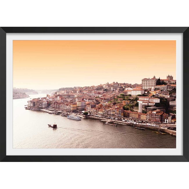 Affiche welcometoportugal lisbonne vue du tage - HEXOA