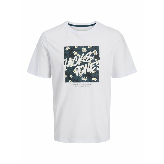 T-shirt col rond à logo - JACK & JONES