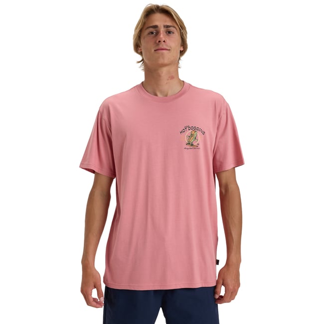 T-shirt à manches courtes LUNCH BREAK rose dusty pink <span itemprop=
