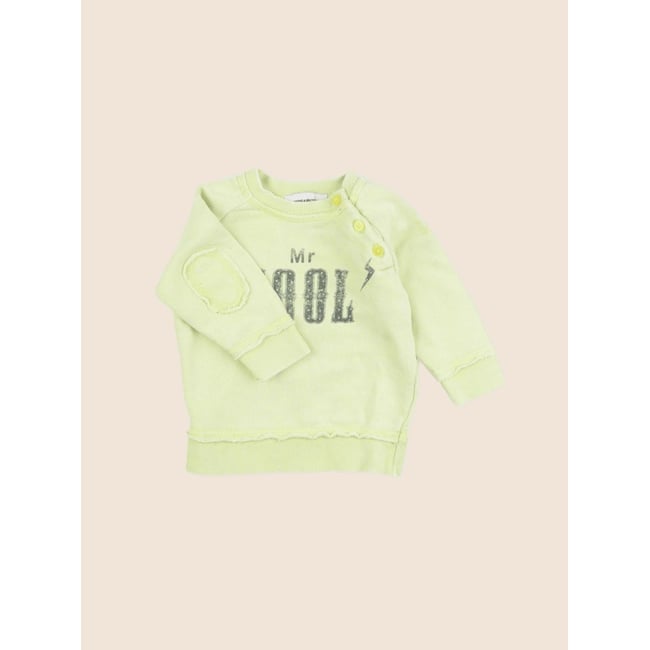 Sweat - Très bon état jaune <span itemprop=